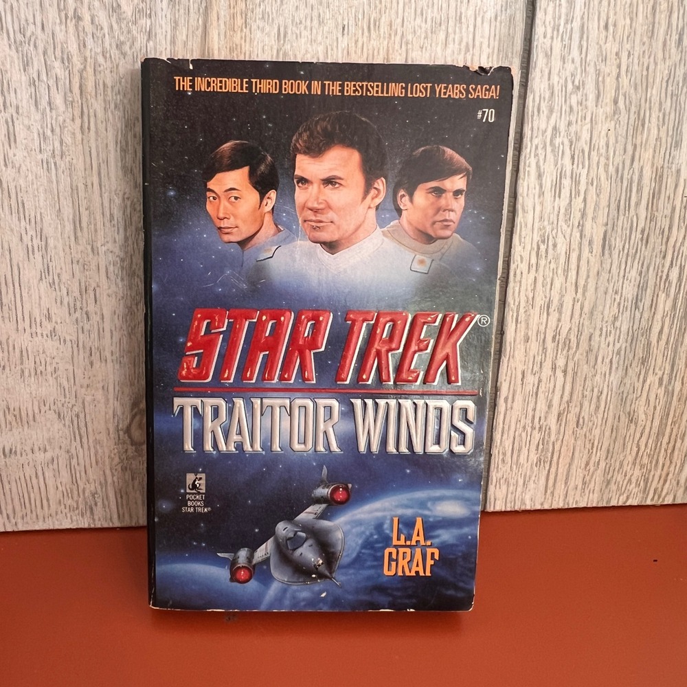 Star Trek Traitor Winds LA‎ Graf Pocket Books 1994 Mass Market Paperback #70
